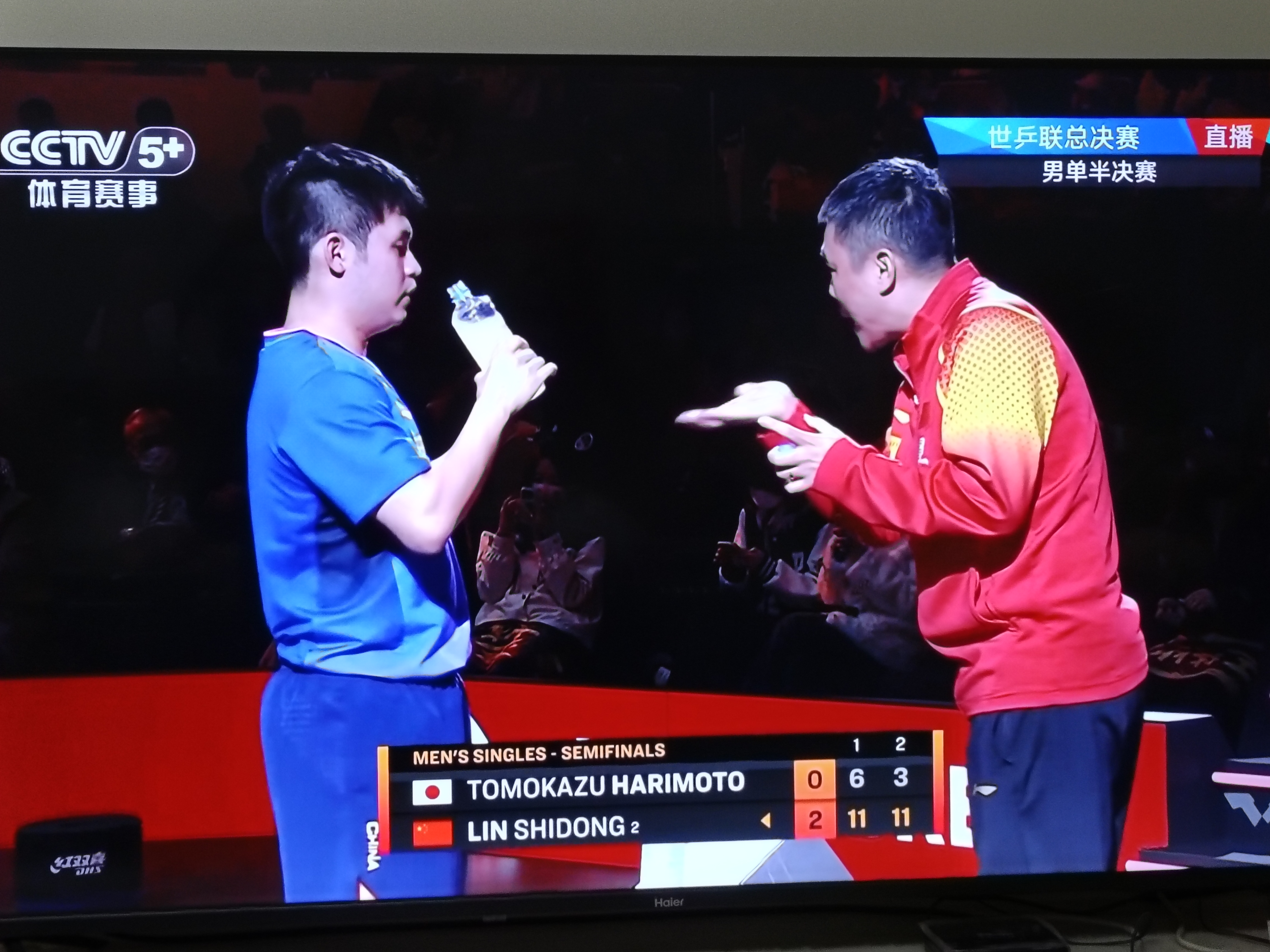 日本队完胜德国队，张继科统治全场