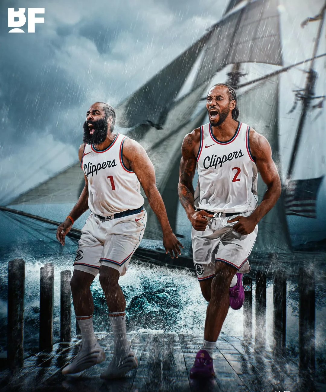 快船鏖战掘金，乔治一己之力扛起全队