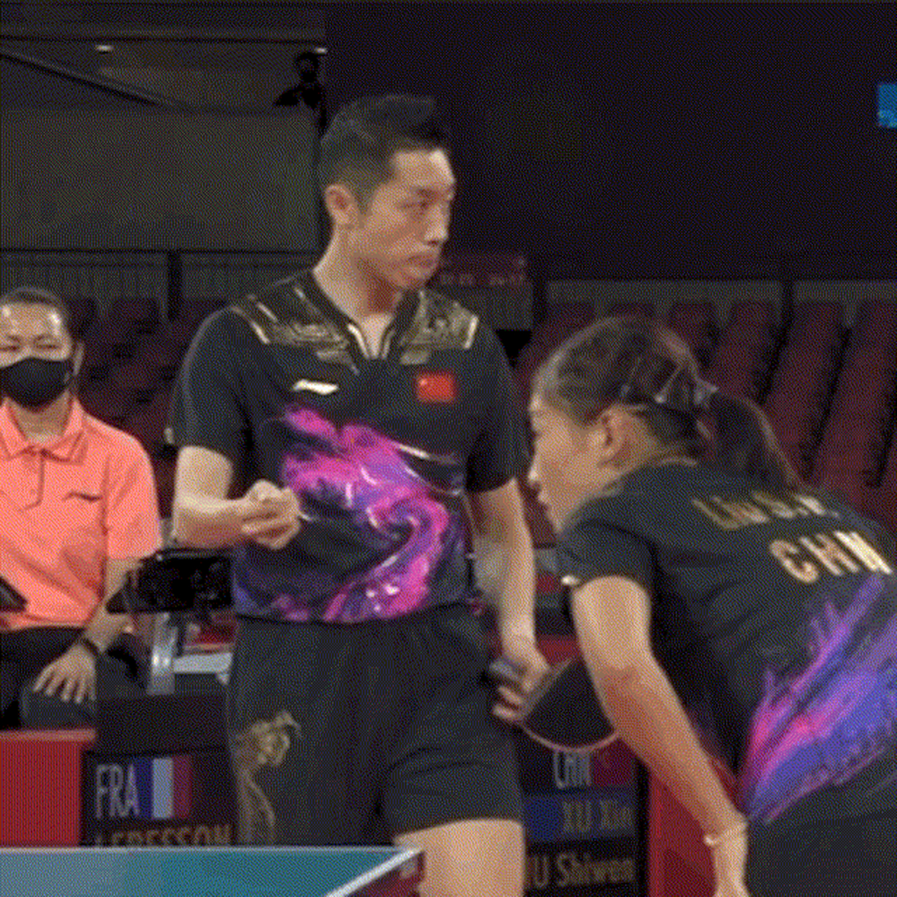 中国队力克法国队，许昕扛起全队