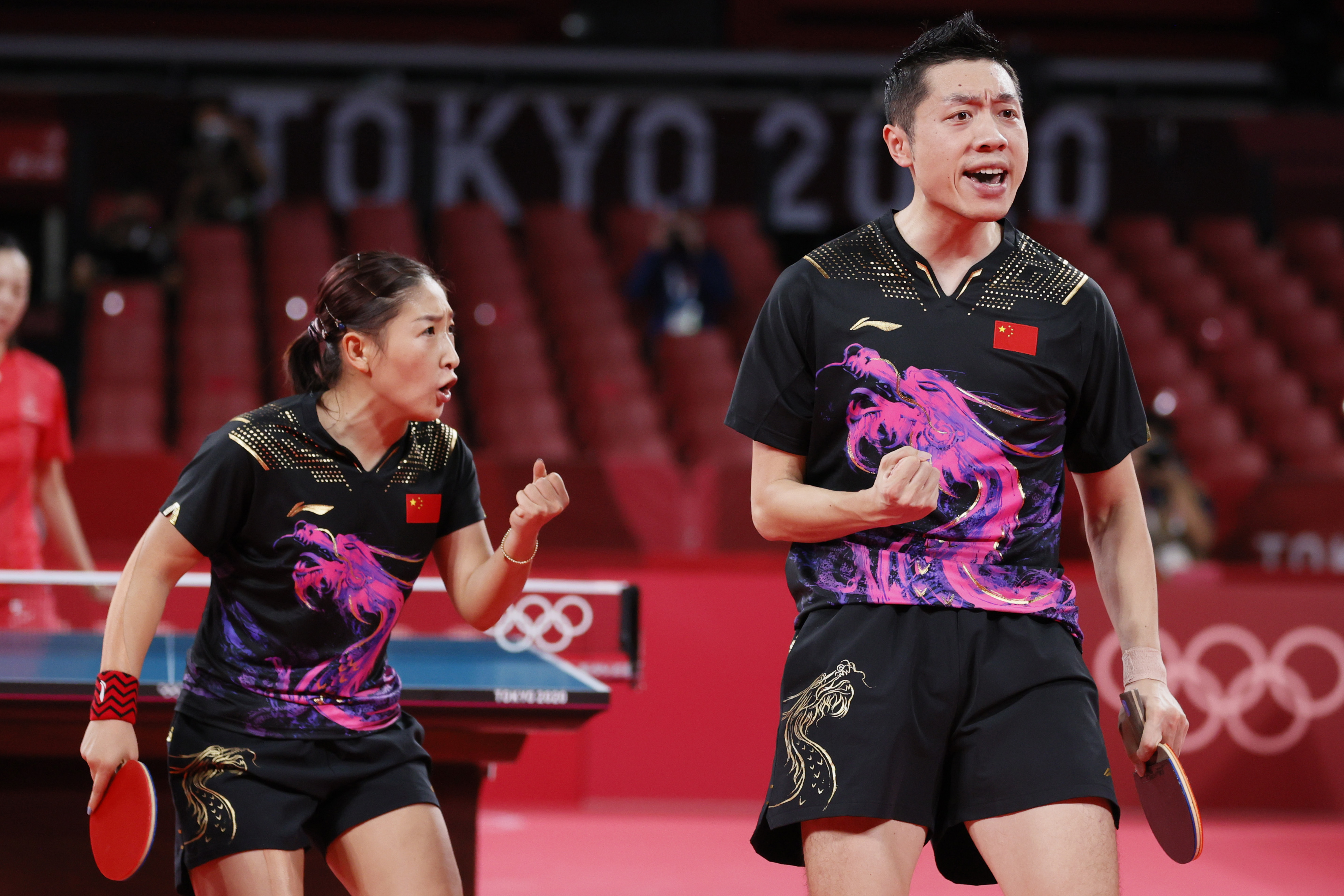 中国队力克法国队，许昕扛起全队