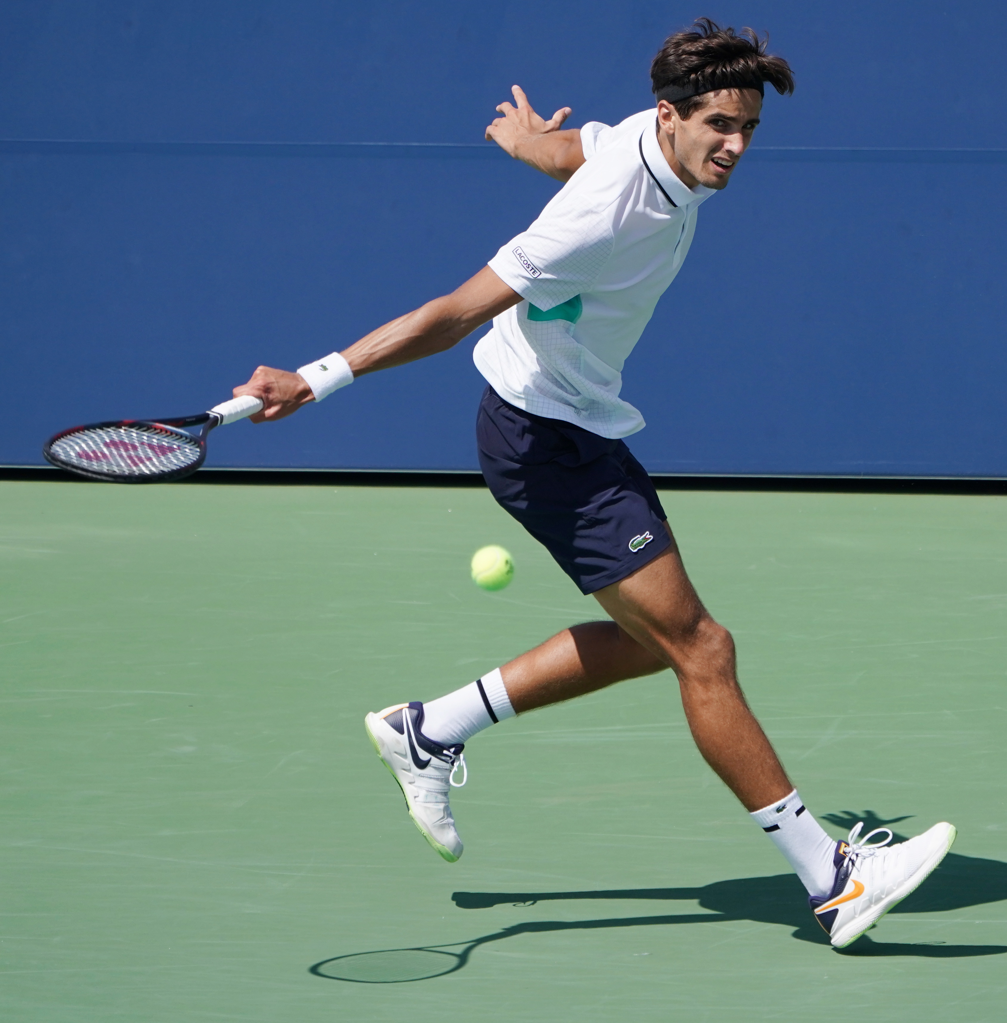 法国网球队绝地反击日本网球队，克耶高斯统治全场