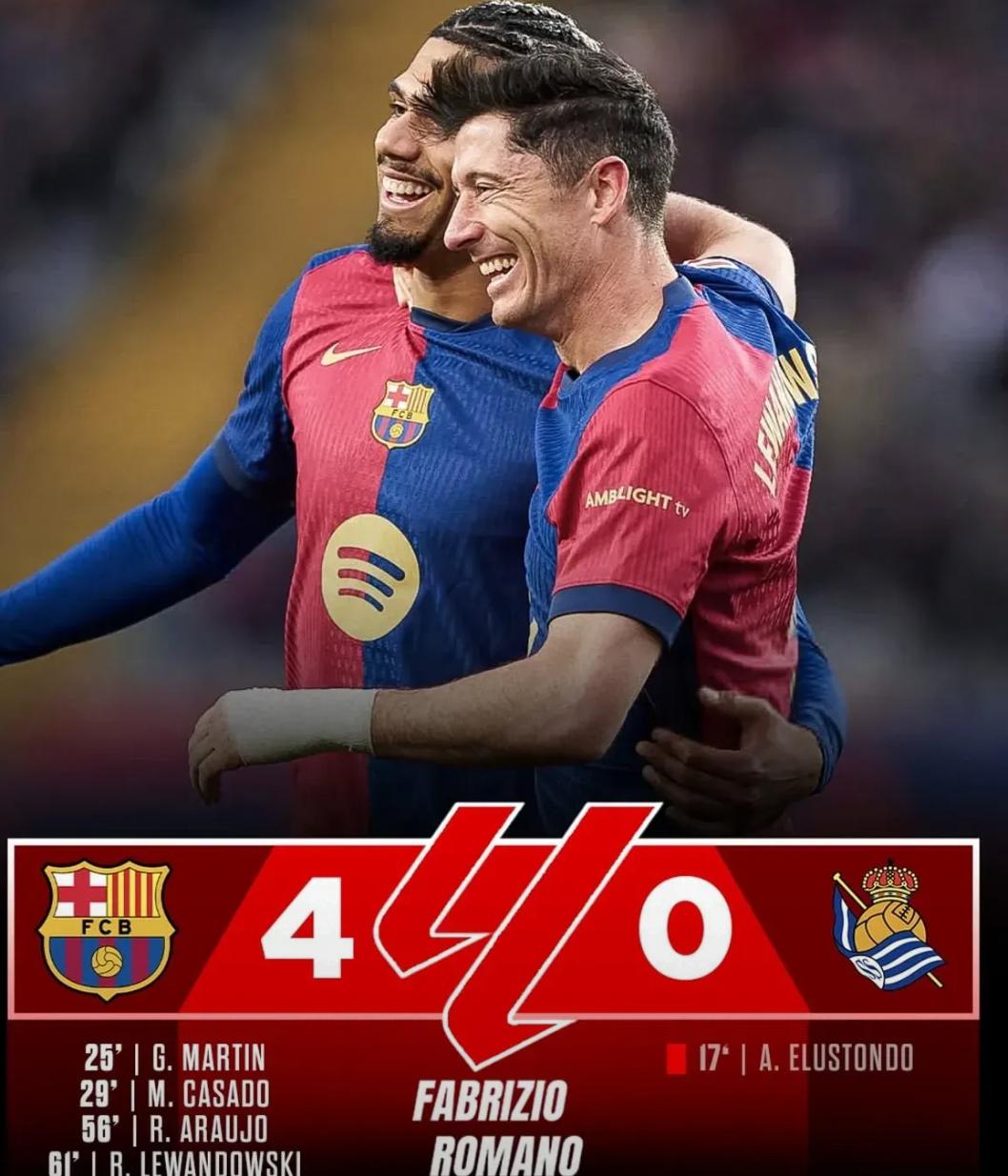 巴萨意外失利，卫冕之路不易