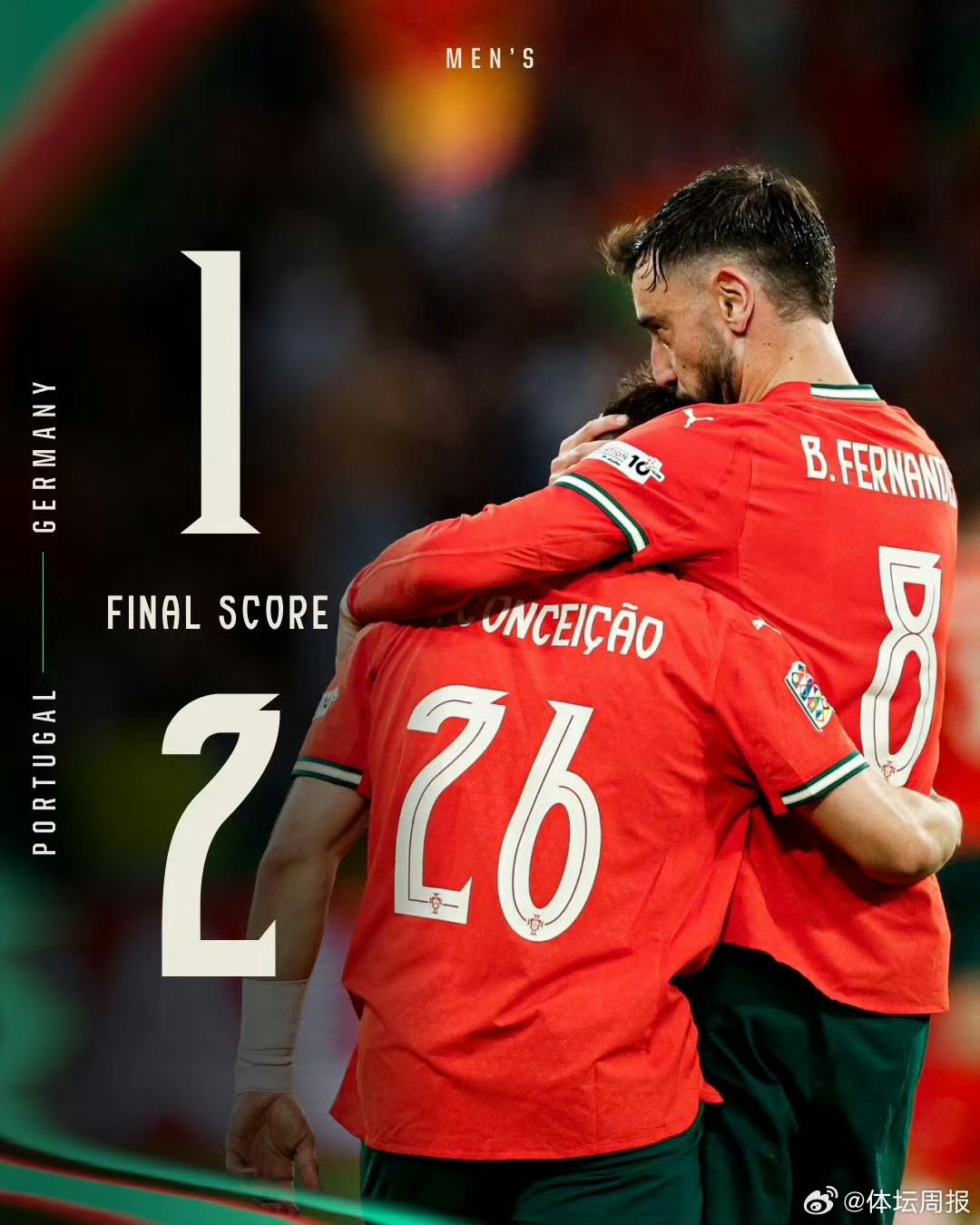 葡萄牙队遗憾被淘汰，无缘欧国联半决赛